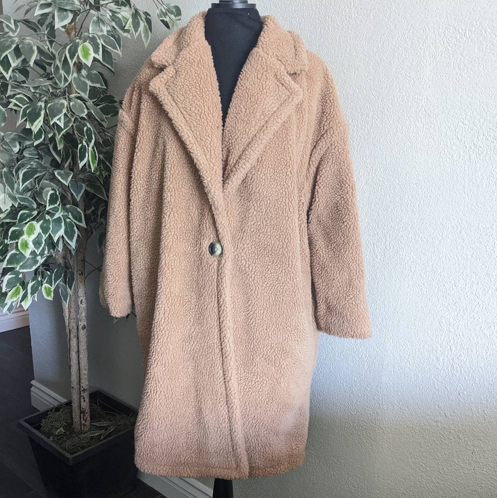 Teddy coat size S